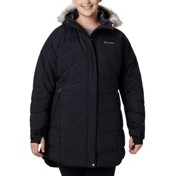 Columbia Ženske Jakne - Lay D Down II Mid Plus Size Crne Metalne | ZTKV-98607